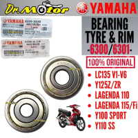 Bearing Tyre Bearing Rim 6300 6301 LC135 Lagenda110 Lagenda115 Y100 Y110 SS LC135 V1-V6 93306-300X8 
