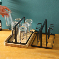 Cup Holder Inverted Cup Draining Rack Water Cup Holder Household Storage Glass Cup Organizer Water C