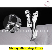 Stainless steel Clip Pegs Drying Clothes Windproof clip Klip Pengering Pakaian