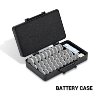 42 Slots Coin Battery Box for CR2016,CR2025,CR2032, CR2320,CR2325, CR2330,CR2335,CR2354,CR2412,CR2430,CR2450 Button Batteries