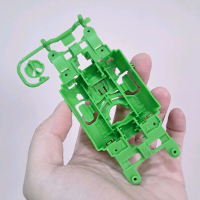Center MSL Chassis 95702 (Yellow-Green) Mini 4WD Station Tamiya Original