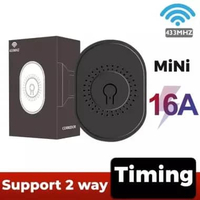 Tuya Mini Smart Switch Wifi RF 433mhz Dimmer Kipas zigbee Support 16A 2 Way With Netral No Netral RF