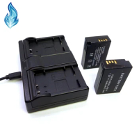 LP-E17 Battery USB Dual charger for Canon EOS Canon EOS 77D M3 M5 M6 Rebel T6i 750D T6s 760D T7i 800D Kiss X9i 200D cameras