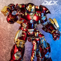 3a Threezero 1/12 Marvel The Avengers Mk43 Iron Man Mk44 Hulkbuster Collection Anime Action Figures Alloy Model Toy For Boy Gift