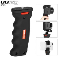 UURig R003 Handheld Camera Pistol Handle Grip for DSLR Gopro Hero 12/11/10/9/8/7/6/5 Canon Nikon iPhone Android Mount Holder