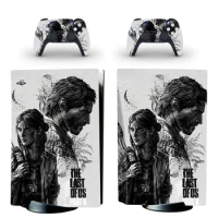 The Last of Us Ellie Joel PS5 Disc Skin Sticker Protector Decal Cover for Console Controller PS5 Disk Skin Sticker Vinyl
