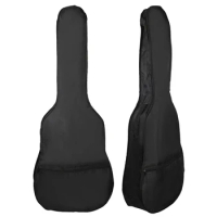 Portable Guitar Bag 38/41 Inch Classical Acoustic Guitar Carry Bag Soft Case with Shoulder Strap Black Backpack Guitar Parts