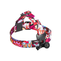 Colorful Head Strap Belt For GoPro Hero 8 9 10 Insta360 for DJI Osmo Pocket 2 FIMI PALM Action Camera Accessories Mount Headband