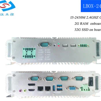 support 3G and WiFi mini pc industrial pc mini pc desktop I5 2.4GHZ 2G RAM embedded systems (LBOX-2430)