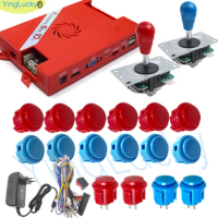 Arcade diy kit Pandora Box 10th kit with copy sanwa joystick and Arcade buttons To Arcade Machine Game console PC