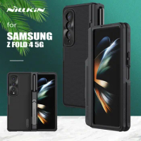 for Samsung Galaxy Z Fold 4 5G Case Nillkin Super Frosted Shield Case Pencil Holder for S-Pen Cover for Samsung Z Fold 4 5G Case
