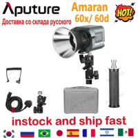 Aputure Amaran Cob 60x 60d Bi-Color LS 60x 60d Storm video light Daylight-Balanced Focusing Light 60W 5500K Photography