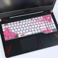 silicone laptop keyboard cover protector For Asus TUF Gaming FX504 FX504GE FX504GD FX504GM FX504G FX503 FX503VD 15 inch 15.6''