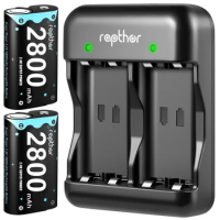 Rapthor 2 × 2800mAh Xbox Controller Battery Pack With Charger for Xbox One/Xbox Series X/Xbox One S/Xbox One X/Xbox One Elite