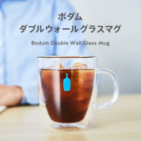 （附發票）日本藍瓶 blue bottle caffe 雙層玻璃杯 300ml