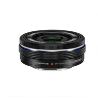black Zoom lens 14-42mm F3.5-5.6 EZ 14-42 for Olympus EM10 EM5 EP5 EP3 EPL5 EPM2 for Panasonic DMC- GF2 GF3 GF5 GX1 GX7 G10 GH1