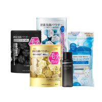 【Kanebo 佳麗寶】suisai 酵素洗顏粉黑白金綜合3件組