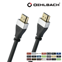 【Oehlbach】1.5m-HDMI線-EXCELLENCE-Ultra High-Speed