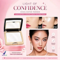 BPOM Hojo Highlighter Palette Shimmering Stereoscopic Highlights Glitter Glow Make Up Original Venrc