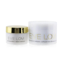 Eve Lom Begin & End Ornament節日旅行套裝: 卸妝油膠囊7x1.25ml/0.04oz + 全效控油補濕乳液8ml/0.26oz 2pcs