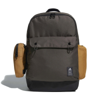 Adidas 後背包 Side Pocket 2 in 1 Backpack 黑 棕 雙肩 肩背帶 收納 愛迪達 HE2683