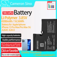 CS Mobile, SmartPhone Battery For Apple iPhone 13 Pro Max Pro Max 5G A2645 A2653 4300mAh Li-Polymer 3.85V
