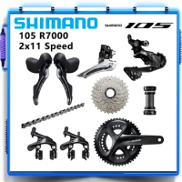 SHIMANO 105 Groupset R7000 2x11S ST SHIFT LEVER Right Left Pair 11v RD R7000 GS FD R7000 BR-R7000 FC-R7000 BBR60 CS-R7000 Set