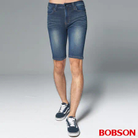 BOBSON 男款1971日本進口黑標針織短褲(BSH017-WD)