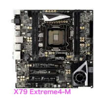Suitable For ASRock X79 Extreme4-M Desktop Motherboard X79 LGA 2011 DDR3 Mainboard 100% Tested OK Fully Work