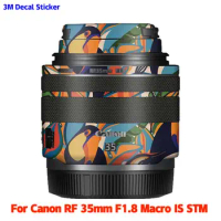 RF35 F1.8 Macro IS STM Anti-Scratch Lens Sticker Protective Film Body Protector Skin For Canon RF 35mm F1.8 Macro IS STM