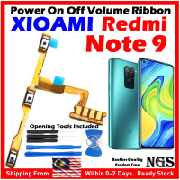 ORl NGS Brand Power On Off Volume Flex Cable Ribbon Compatible For Xiaomi Redmi NOTE 9