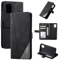 New For Samsung A51 5G 2020 Flip Case Luxury Business Leather Book Cover For Samsung Galaxy A71 Case Samsung A 51 A 71 Wallet Co