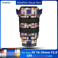 Hinefilm Skin for sony FE 16-35 F2.8 GM Lens Skin SEL1635GM Sticker FE16-35 F2.8 Lens Cover 1635 skin FOR sony 16 35 gm skin