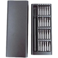 Wholesale 25-in-1 mini magnetic screwdriver set for PC glasses, mobile phones, laptops, watches