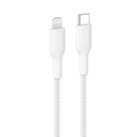 สายชาร์จ 30W Type C to Lightning สายถักไนล่อนทนขึ้น 35 เท่า รองรับ Apple CarPlay ชาร์จเร็ว - CAA022