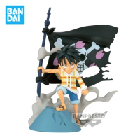 Banpresto One Piece World Collectable Figure Log Stories Monkey D Luffy Action Figurines WCF Figurals Collectible Model Toys