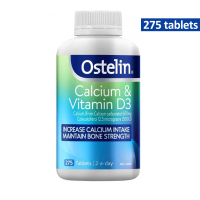 Ostelin 維他命D + 鈣 275粒  鈣片/維生素D （EXP 2028年）