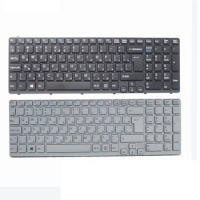 New for SONY VAIO E15 SVE 15 SVE15 149032851RU AEHK57002303A MP-11K73SU-920 Keyboard RU Russian with frame