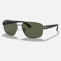 【RAY BAN】RB3663-004/58 方形複合式偏光太陽眼鏡