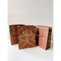 MJ Hand Bag Kertas MT-Batik S / Paper Bag / Goodie Bag / Kantong Kado