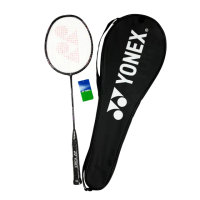 【YONEX】ARCSABER2ABILITY入門穿線拍羽球拍附拍袋4UG5黑X彩字(ARC2ABILITY)
