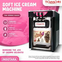 Mesin Pembuat Es Krim Soft / Soft Ice Cream Machine Tomori TIM-325GSC