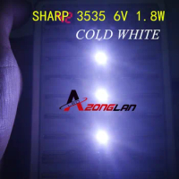 FOR SHARP LED backlight LCD TV 3535 3537 LED SMD Lamp bead bead 1.8W 6V 3535 Cold white 1500PCS