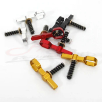 Litepro 1 pcs bike hinge clamp lever for Brompton accessories aluminum alloy C buckle
