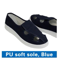 IND1002 (ESD Shoes) Cleanroom Shoes Anti Static Shoes Unisex Safety ESD Shoe Four Eye Holes PU Indus