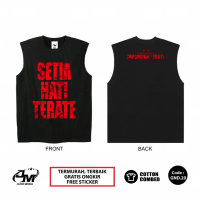 Tshirt Kaos Singlet Lekbong Kaos Psht Setia Hati Terate Simple Cotton Combed 24s Desain  Hell Was Cl
