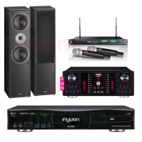【音圓】N2-550+OKAUDIO DB-9AN+ACT-869+Monitor Supreme 802(點歌機4TB+擴大機+無線麥克風+喇叭)