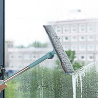 伸縮桿擦窗器擦玻璃清潔工具洗擦窗戶刮玻璃器刷子玻璃擦