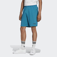 Adidas ADV Short [HR4217] 男 短褲 棉褲 亞洲版 運動 休閒 毛圈布 棉質 舒適 穿搭 天藍