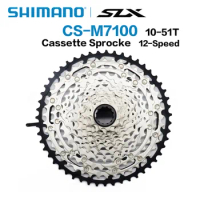 SHIMANO DEORE SLX CS M7100 Cassette Sprocke M7100 Freewheel Cogs Mountain Bike MTB 12-Speed 10-51T SLX Cassette Sprocket